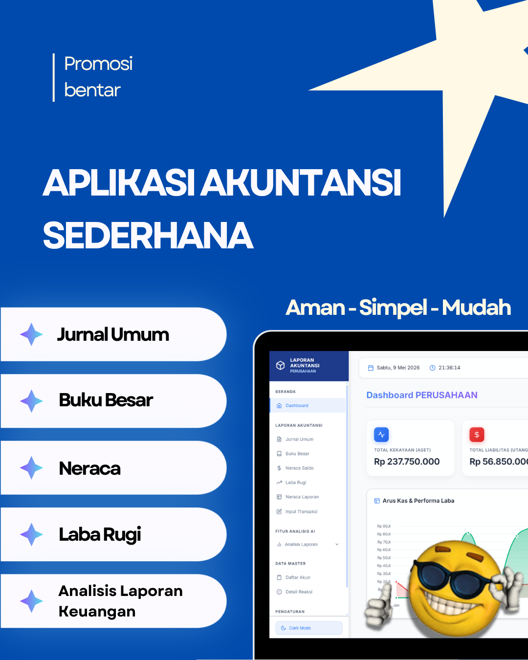 AAK Aplikasi Akuntansi Sederhana Terintegrasi AI