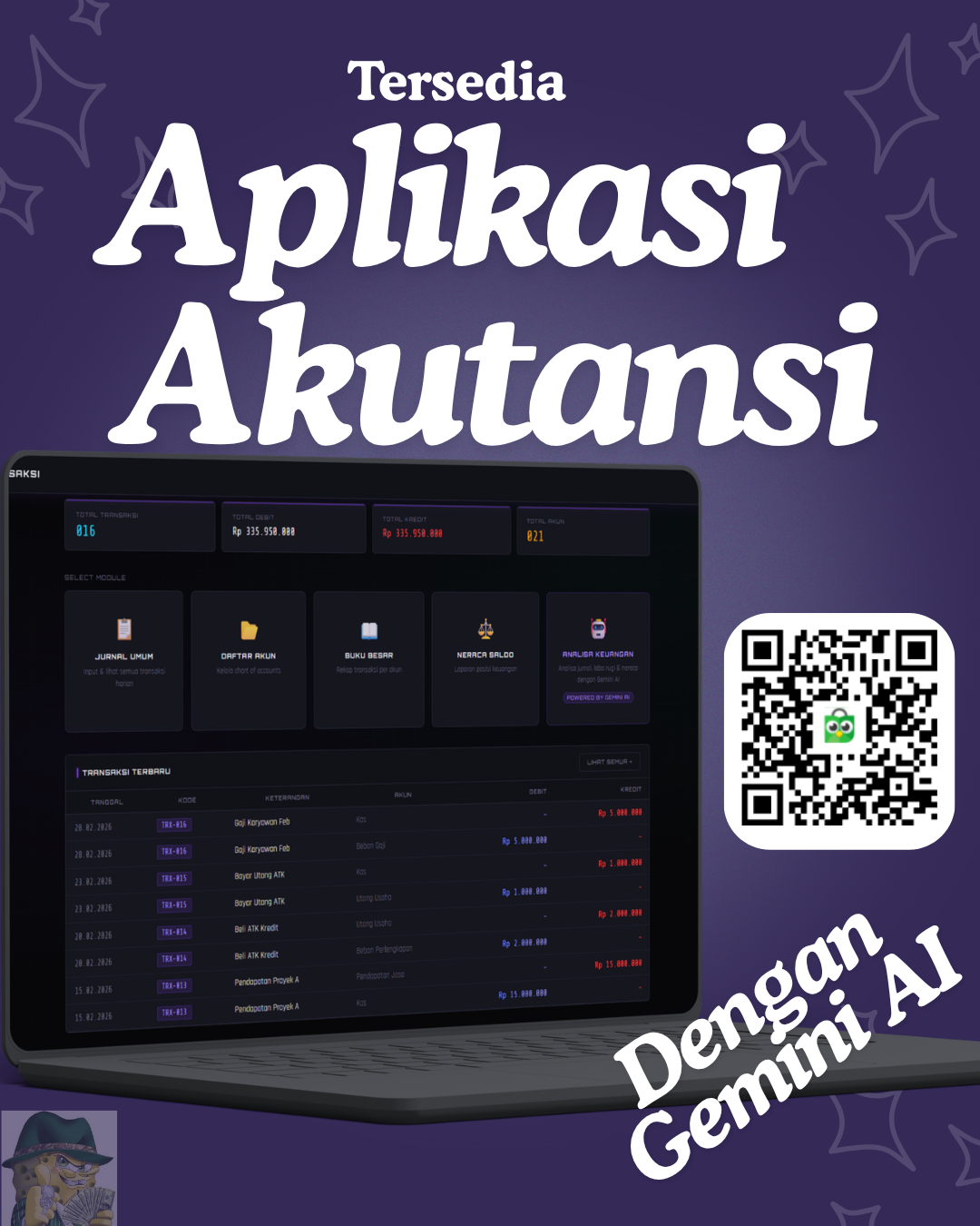 Software  Aplikasi Akutansi Web